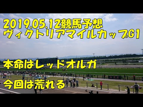 【競馬予想】2019.05.12　ヴィクトリアマイルカップG1
