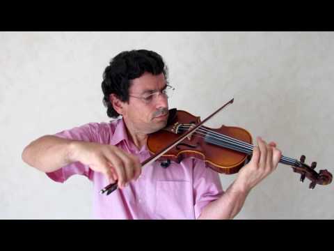 Volume 1 cours 093 / 133 - papa noel en DO - Apprendre le Violon avec olivier Lesseur