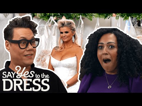 Kerry Katona Looks For Final Wedding Dress EVER! | Say Yes To The Dress: Lancashire