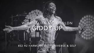 Internet Money - Giddy Up (Ft. Wiz Khalifa &amp; 24kGoldN) [852 Hz Harmony with Universe &amp; Self]