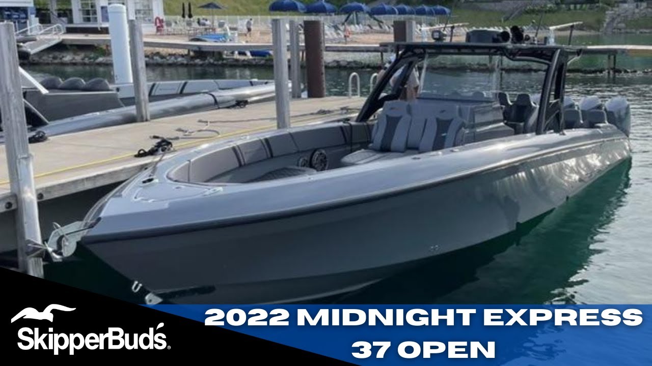 2022 Midnight Express 37 Open Boat Tour