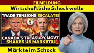 GLOBALER ALARM: Kanadas Treasury-Schritt löst starke Reaktion an den US-Märkten aus