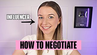 How To Negotiate Brand Deals With Influencers