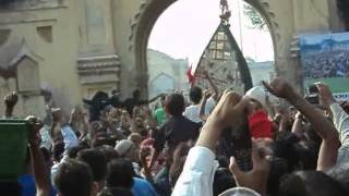 preview picture of video 'Muharram in Khambhat Teen Darvaja(three gates)scene'