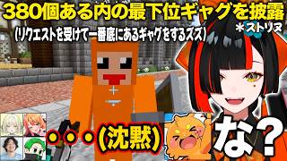 380個ある内の一番底にあるやべぇギャクを披露するズズ【蝶屋はなび/ストリヌ/ぶいすぽ/切り抜き/】