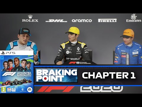 F1 2021 Braking Point Story Mode (Williams) | Chapter 1: THE BEGINNING | PS5 4K60 Gameplay