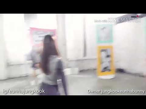 Jungkook call eunha in wednesday family behind the scene