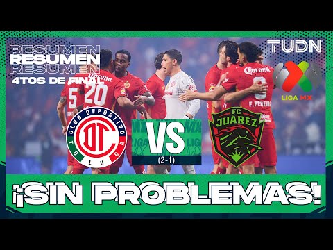 Summary - Toluca vs Juárez | Liga MX - Quarterfinals Apertura 2025 | TUDN
