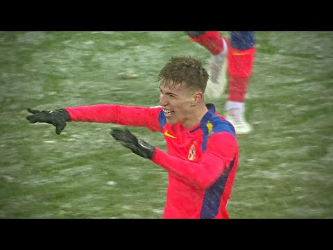 REZUMAT | FCSB - Voluntari 1-0. Tavi Popescu este magnific. A marcat un super gol la ultima fază