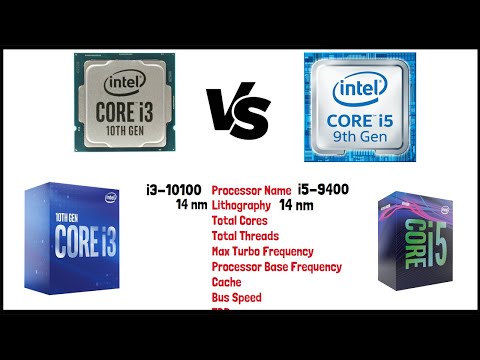 Intel i3-10100 vs i5-9400 Processor🔥🔥|| Intel Processor Compare ||