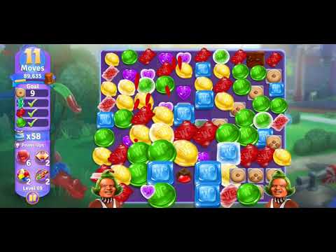 Willy Wonka's World of Candy - Level 69 Complete - No Hacks / No Boosters (Android/IOS)