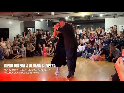 Diego Ortega & Aldana Silveyra GRAN MILONGA in TOKIO. “LA CUMPARSITA“ JUAN D’ARIENZO.