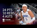 Paolo Banchero 24 Pts 10 Rebs 4 Asts Vs Spurs 24 25 Season