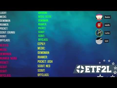 ETF2L Season 38 Player Drafting Pre-Season Show with eepily, Lucky & Wandum
