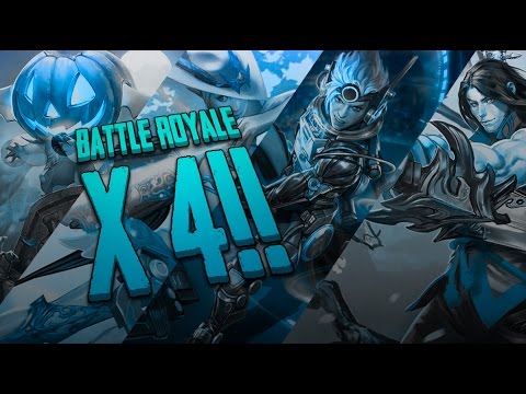 Vainglory Battle Royale - Ep 12: 4X THE FUN!! Petal/Kestrel/Vox/Blackfeather Gameplay |Update 1.20|