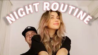 Blake dyes my hair *NIGHT ROUTINE* | Amelie Zilber