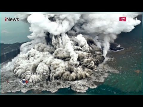 Pascatsunami, Begini Pantauan Udara Pantai Carita dan Gunung Anak Krakatau - iNews Malam 23/12