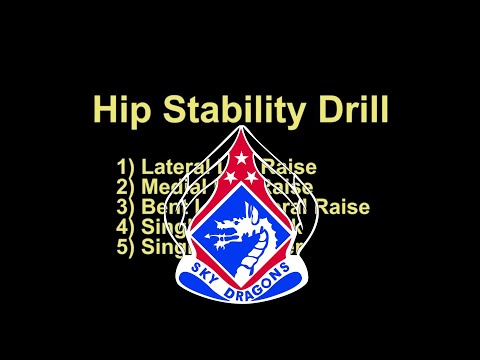 PRT Hip Stability Drill (HSD) Demonstration - XVIII Airborne Corps and Fort Bragg NCO Academy