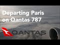 Qantas 787 Paris To Perth Departure Takeoff