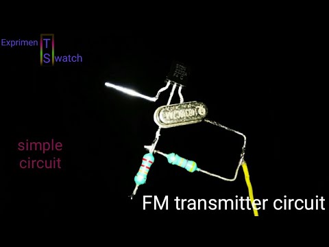 FM Transmitter circuit | simple FM circuit  || 100.2 Mhz.