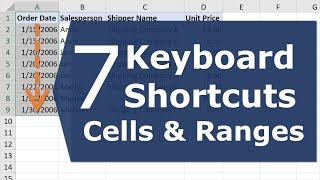 7 Keyboard Shortcuts For Quickly Selecting Cells And Ranges In Excel