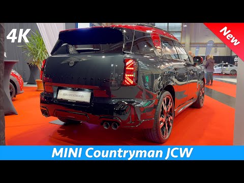 New MINI Countryman JCW 2024 FULL Review 4K (Exterior - Interior), All4 300 HP