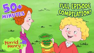 Peter Has A Crush | Season 3 Clip Compilation | Horrid Henry | 50+ MINS