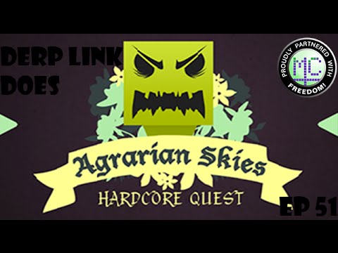 Derp Link Does: Agrarian Skies - EP 51 - Genetic Transposer!!!! and more trees