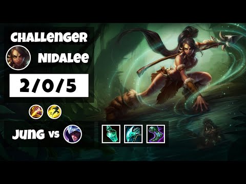 Nidalee 11.18 S11 Jungle Challenger Replay (2/0/5) - KOREAN