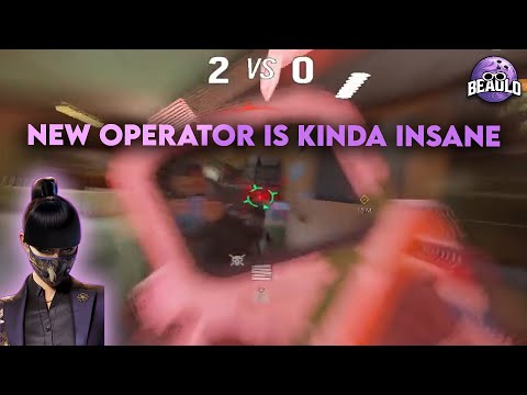 NEW OPERATOR IS KINDA INSANE - Rainbow Six Siege
