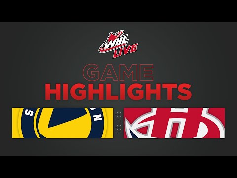 WHL Highlights: Blades (1) at Hurricanes (2) - October 29, 2022