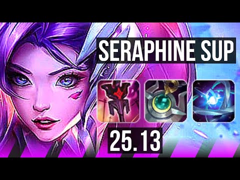 SERAPHINE & Draven vs ALISTAR & Jhin (SUP) | 6/1/29, 21k DMG, 500+ games | NA Challenger | 25.13