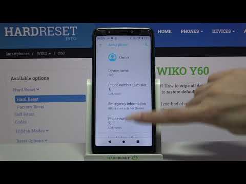 Check Phone Specifications – WIKO Y60 and About Phone Settings Section