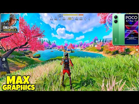 POCO X7 PRO CODM MAX GRAPHICS GAMEPLAY TEST 