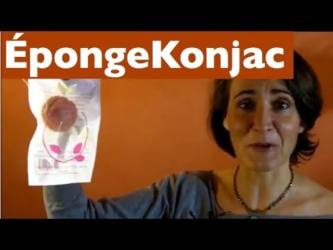 comment nettoyer une eponge konjac