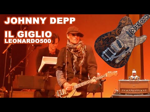 IL GIGLIO Limited Edition - #6 of #10 on Stage with Johnny Depp