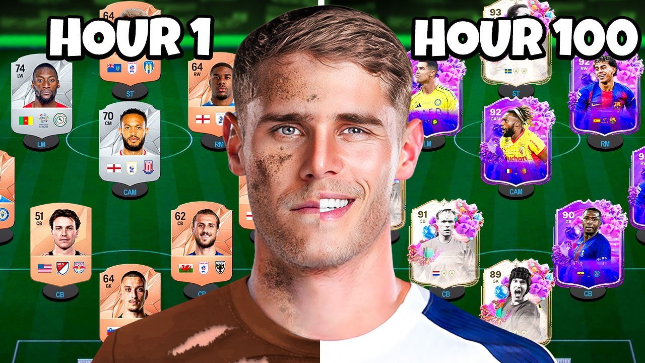 Beating FC 26 In 100 Hours, But as a rat...