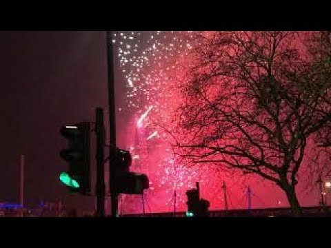 London New Year fireworks 2019  | London welcomes 2020 with firework display | #NBWLONDON