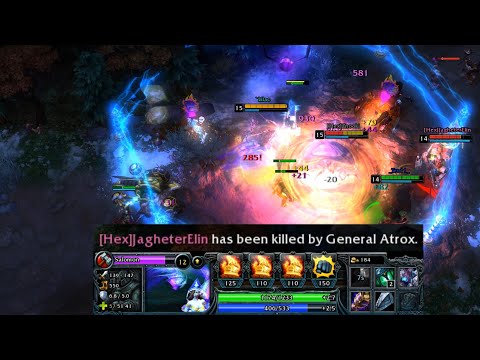 Funniest HoN mode ever | Znooki playing Rift wars map 2vs2