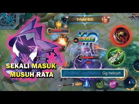 HELCURT THE KING OF DARKNESS l SEKALI LONCAT MUSUH RATA l NEW BUILD HELCURT SEASON 23 - MLBB