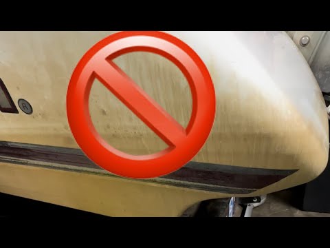Boat scum line hack - Easy cheap removal!