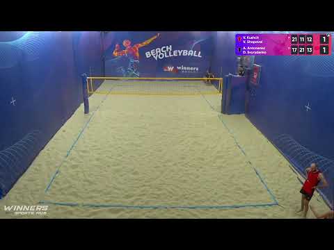 14:35 V. Kushch / V. Shapoval - A. Antonenko / D. Svyrydenko 13.07.2022 | Winners Beach Volleyball