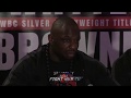 DILLIAN WHYTE “DEONTAY WILDER HAS NO RESPECT FOR BOXING SKILLS & TECHNIQUE” TALKS FIGHTING WILDER