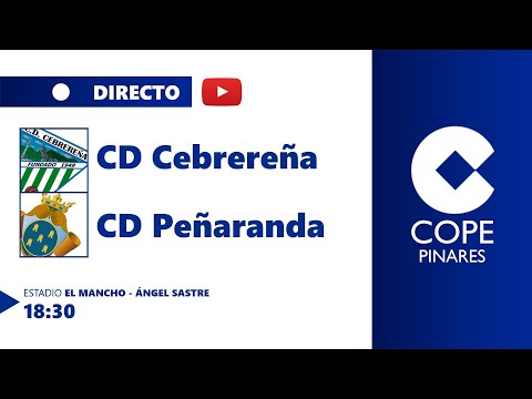 CD Cebrereña - CD Peñaranda (DIRECTO) - Partido de Tercera División (Jornada 11)