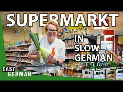 Supermarket in Slow German | Super Easy German 288