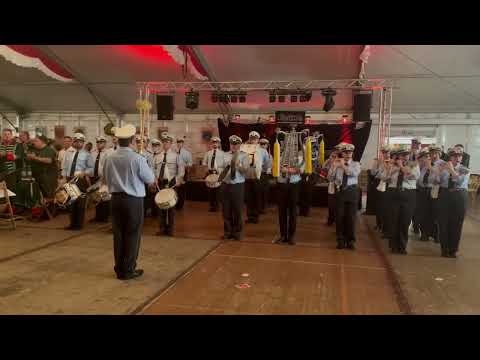 Furchtlos und Treu, Schützenfest Frimmersdorf 2023, Tambourcorps "Sandhasen" Neuenhausen
