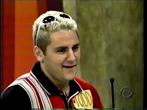 The Price is Right  October 15, 1999 - Todd (2nd Perfect win in Cliff Hangers)