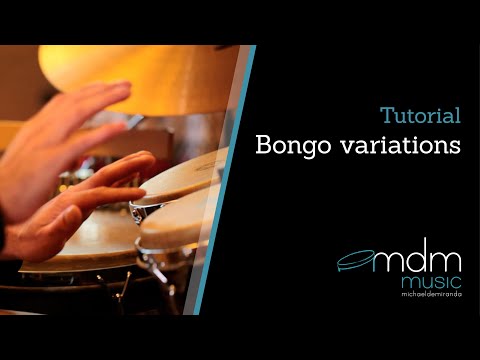 Bongo variations for beginners by Michael de Miranda