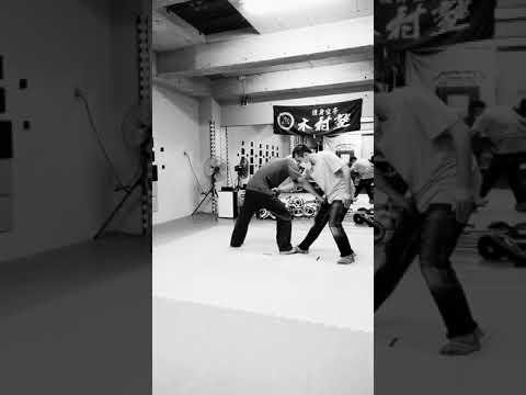 柄使いから切り、突き、崩し捕り　　　締め投げ、締め抑え
