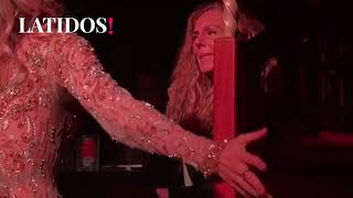 Rocío Carrasco se emociona al escuchar cantar a Anabel Dueñas